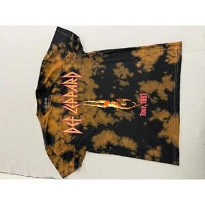 Def Leppard Band T-shirt High N Dry Tour 1981 Modern L